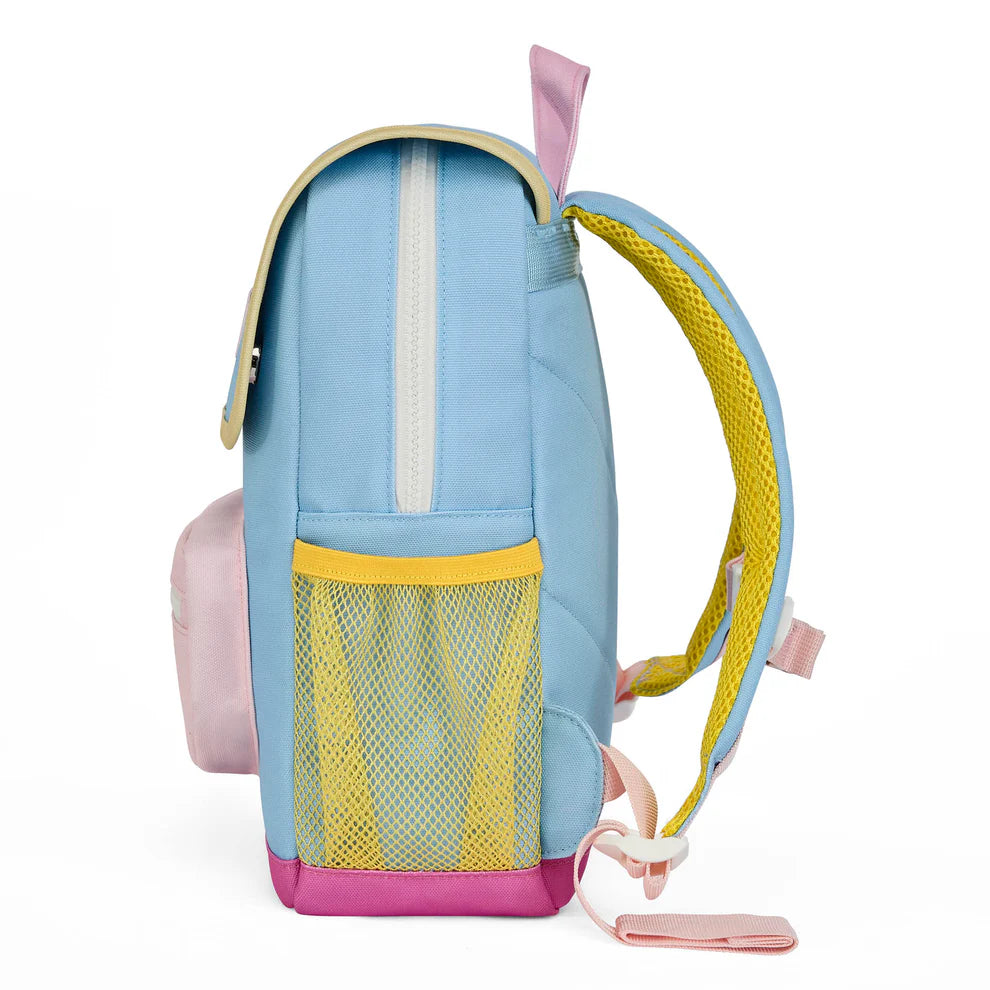 Zaino Bambini Hello Hossy Mini Sky Blue (6+ Anni) – Impermeabile, Riciclato