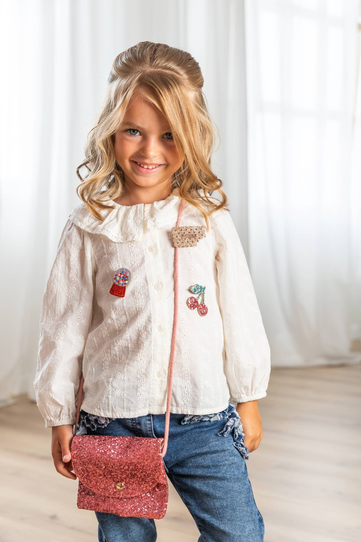 Spilla Bubble Gum Luciole et Petit Pois