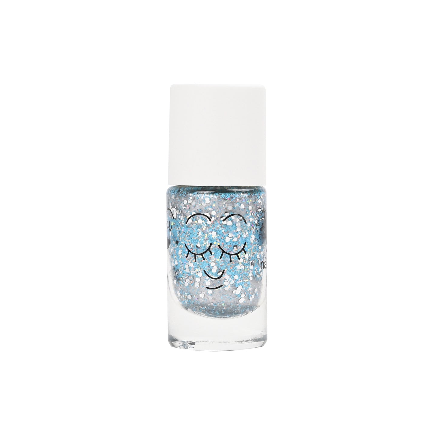 Nailmatic Kids Smalto Bambina Lavabile Azzurro Glitter 8 ml - Luna