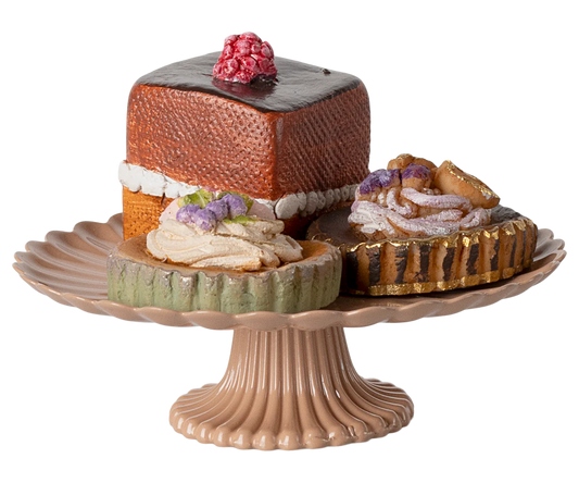 Maileg Alzatina con Dolci -per la casa delle bambole