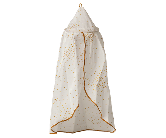 Baldacchino Maileg panna per letto topolini accessorio casa bambole