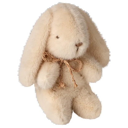 Bunny Plush Mini Maileg crema con fiocco peluche frontale