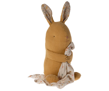 Coniglietto carillon Maileg Lullaby Friends in cotone e lino