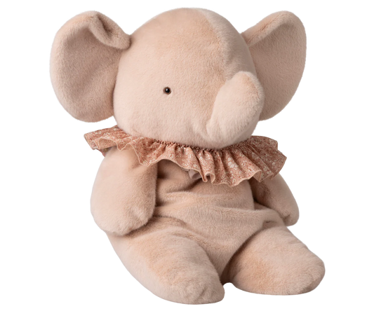 Maileg elefante peluche grande 45 cm colore powder morbido per bambini