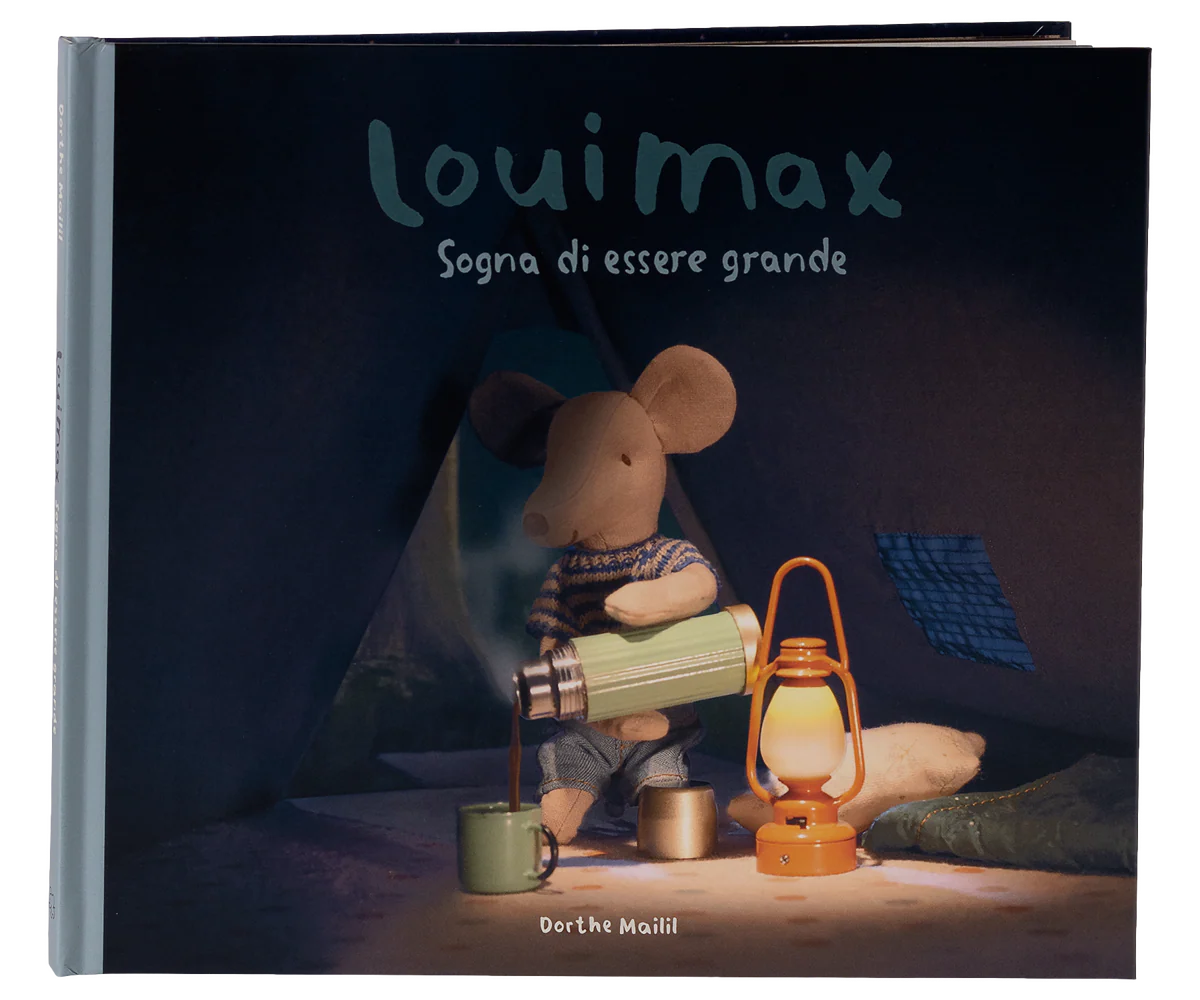 Libro Maileg LouiMax Sogna di Essere Grande in italiano