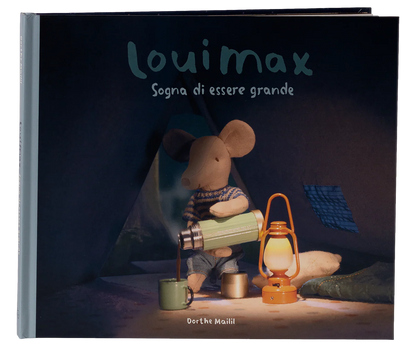 Libro Maileg LouiMax Sogna di Essere Grande in italiano