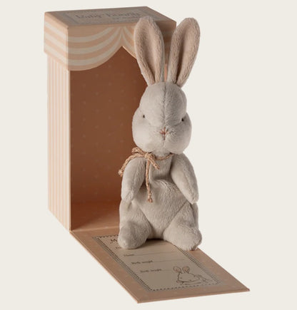 Maileg Mio Primo Coniglietto rosa con scatola regalo personalizzabile