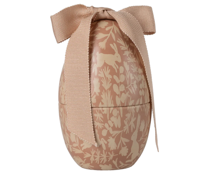 Maileg uovo di Pasqua piccolo rosa chiaro decorazione metallo