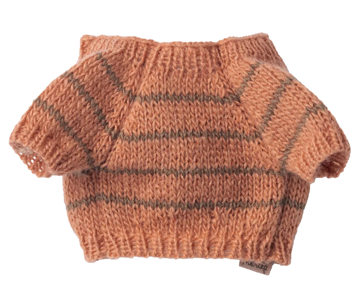 Maileg – Maglione Corallo per Cucciolo Piccolo