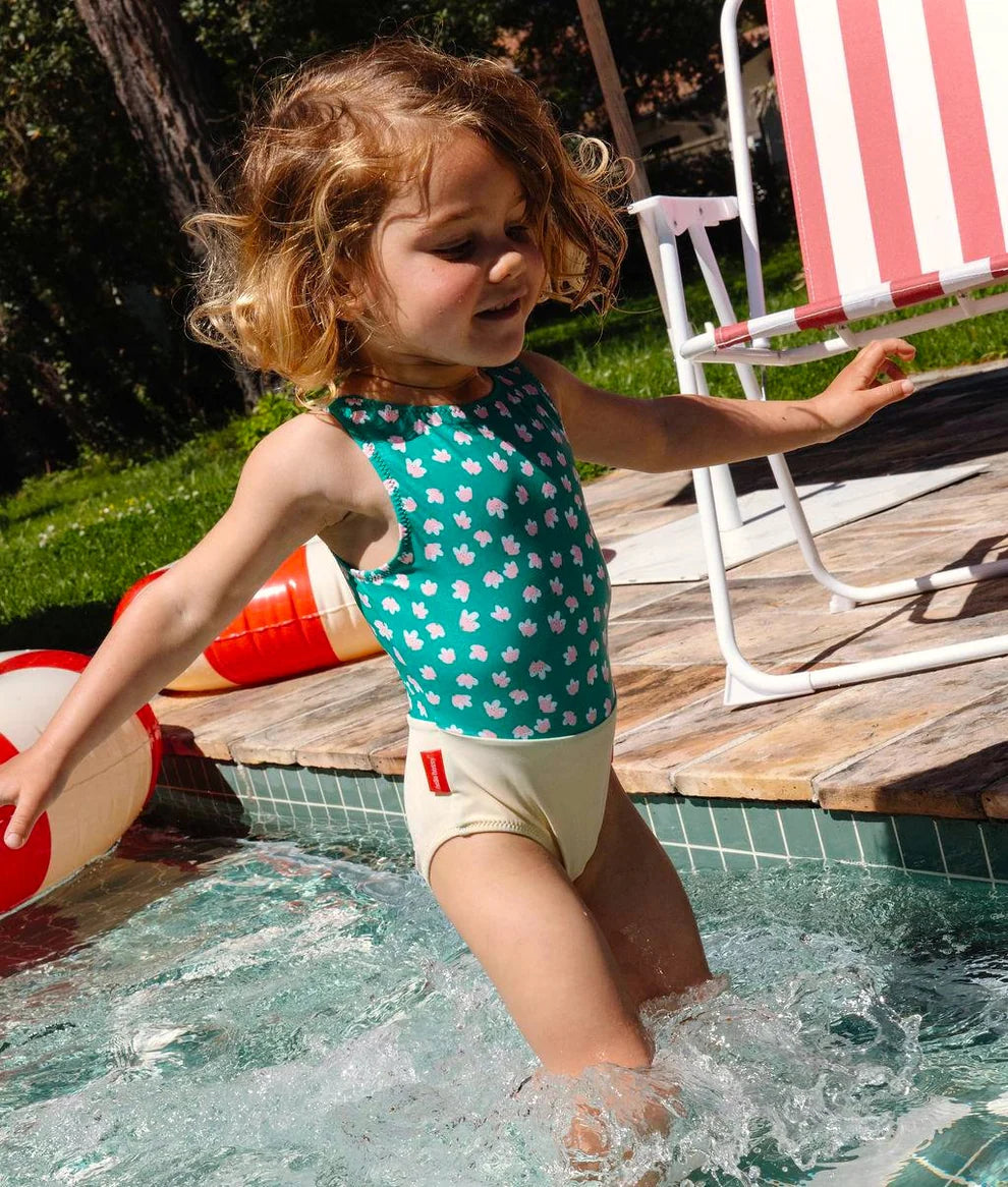 Costume Intero Bambina Hello Hossy Garden Joy – Colorato, Protettivo UV e Confortevole