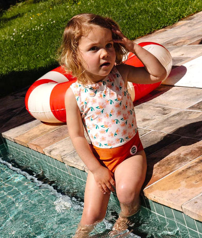 Costume Intero Bambina Hello Hossy Springtime Anti-UV UPF50+ 3– Anni