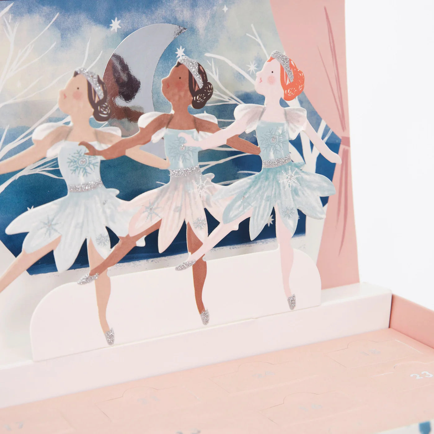 Calendario dell’Avvento con Braccialetto Charm Winter Ballerina – Meri Meri