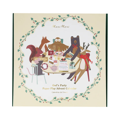 🦉 Calendario dell’Avvento “Owl’s Party” – Meri Meri