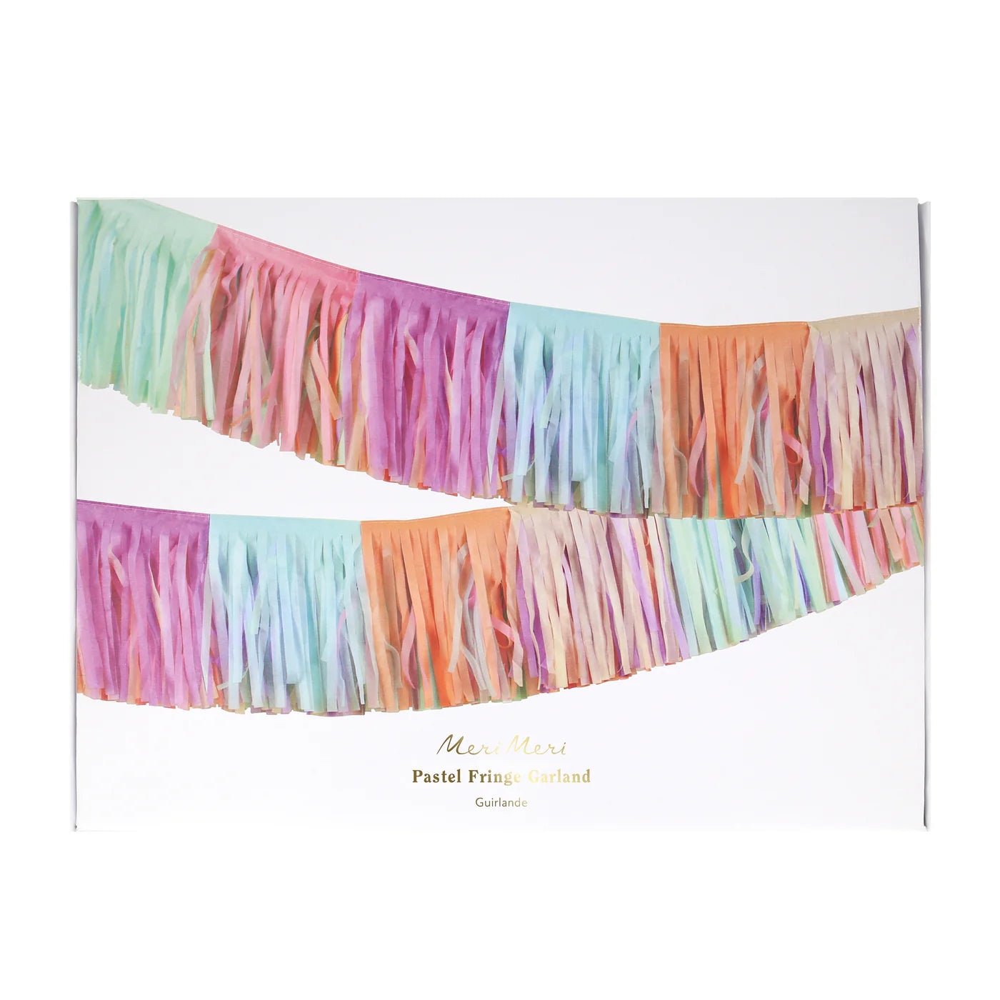 Ghirlanda Meri Meri con Frange Pastello – Decorazione Festa (2,3 m)