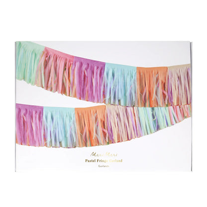 Ghirlanda Meri Meri con Frange Pastello – Decorazione Festa (2,3 m)