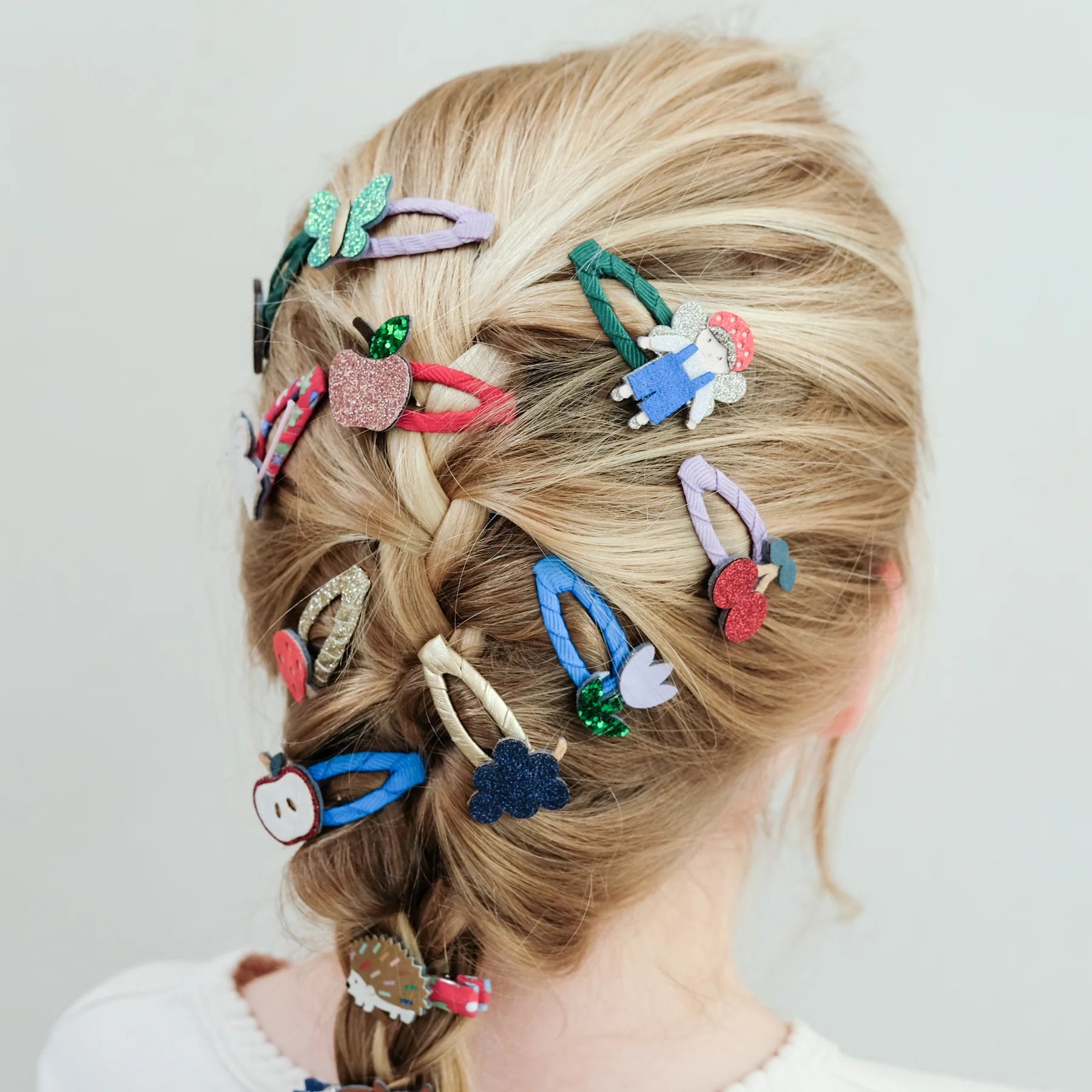 Bambina con mollette capelli Mimi & Lula Woodland Fairy Mini Clic Clacs a tema bosco magico