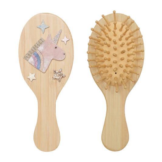 Spazzola capelli unicorno Mimi & Lula per bambine, pratica e colorata