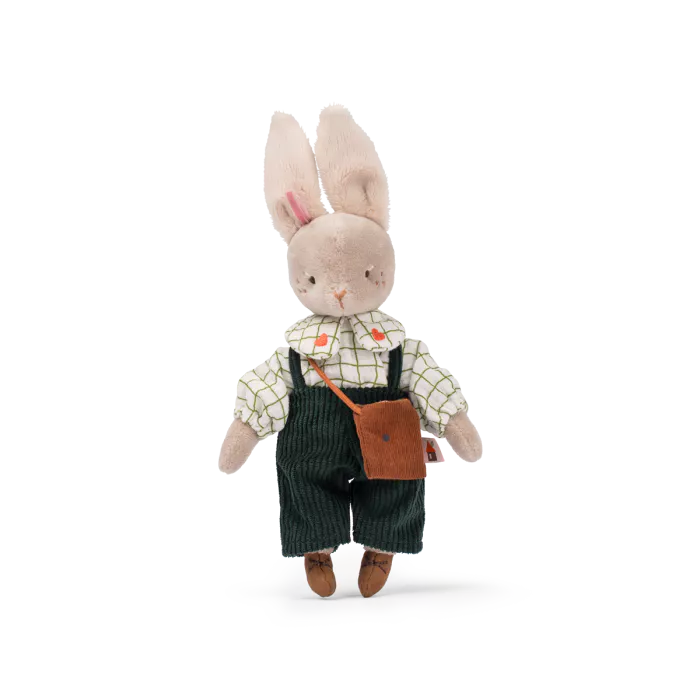 Moulin Roty Bambola articolata Nine la Coniglietta 25 cm – Collezione Les Minouchkas