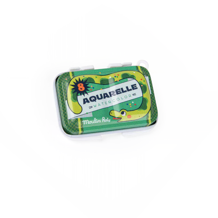 Mini palette acquerelli verde Moulin Roty Les Petites Merveilles
