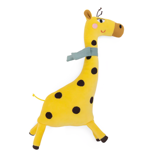 Moulin Roty Peluche Petit Girafe 30 cm con sonaglio – Collezione Les Toupitis