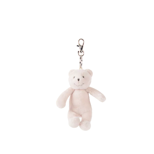 Moulin Roty Portachiavi Orsetto Crema 12 cm – Les P’tits Doudous de l’Hôpital