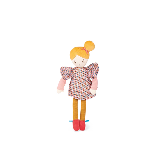 Moulin Roty Poupée Mademoiselle Agathe 26 cm – Collezione Les Parisiennes