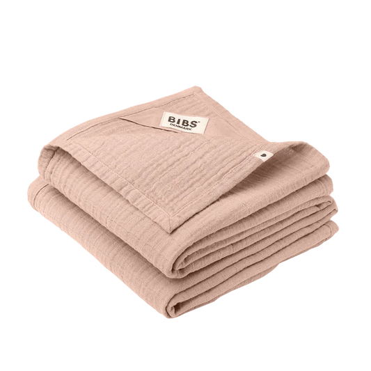 Set 2 Swaddle 100% Cotone Biologico 70 x 70 cm - Blush - Apple Pie