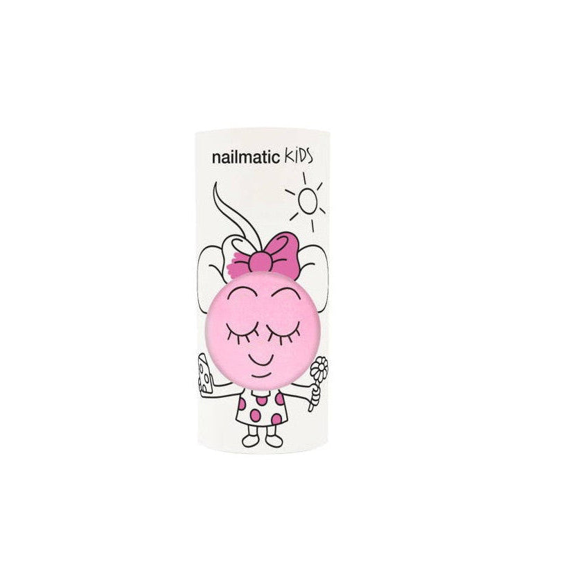 Smalto per bambini Nailmatic Dolly rosa perla lavabile a base d'acqua 8 ml