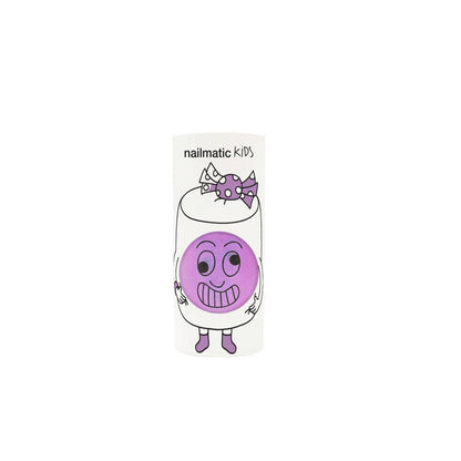 Smalto per bambini Nailmatic Marshi lilla perlato lavabile a base d'acqua 8 ml