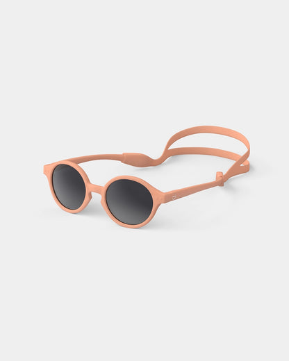 Occhiali da sole bambino 0-3 anni Izipizi apricot con lenti polarizzate UV400 e cinturino silicone