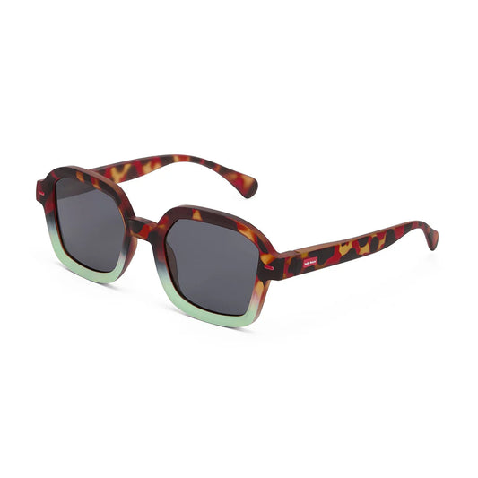 Occhiali da sole bambino Hello Hossy Craky Mint tartarugato con bordo mint e lenti UV400