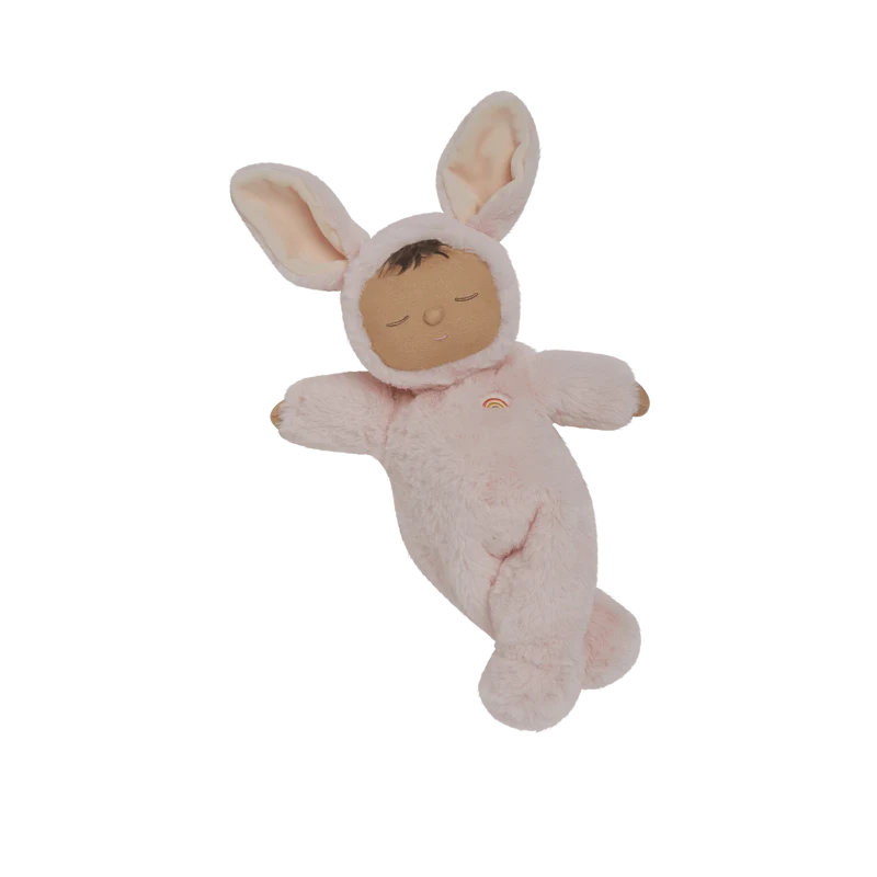Olli Ella Cozy Dinkums Bunny Pip Pink – Bambola Peluche Coniglietto