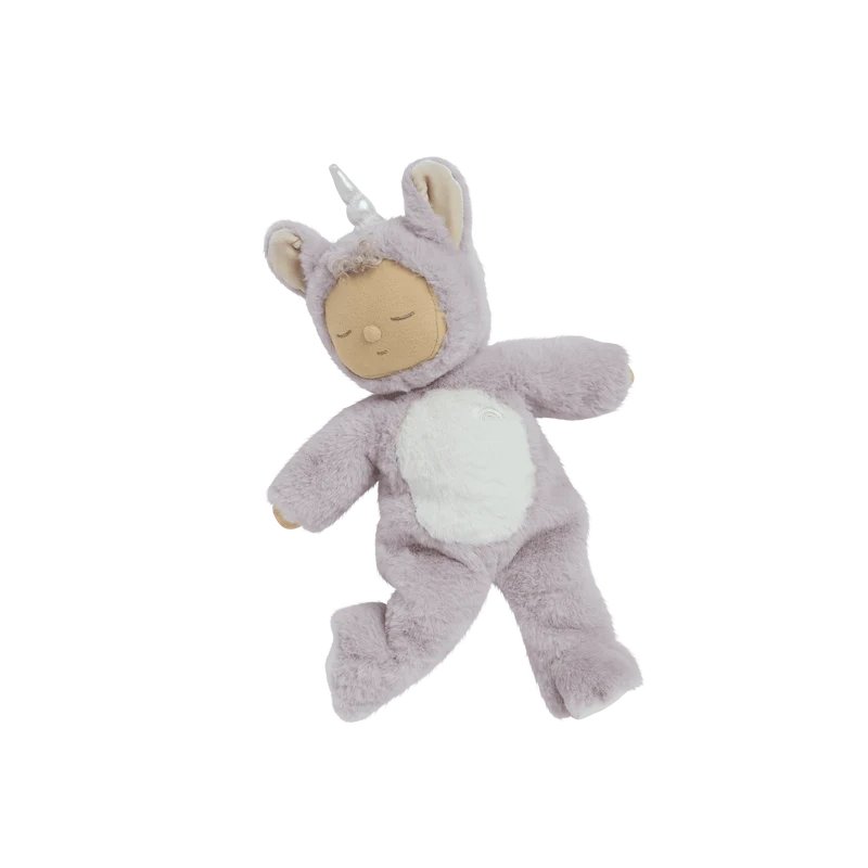 Olli Ella Cozy Dinkums Unicorn Sweetpea – Bambola Peluche Unicorno