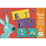 Puzzle Duo - I contrari - Confrontare e imparare - Apple Pie