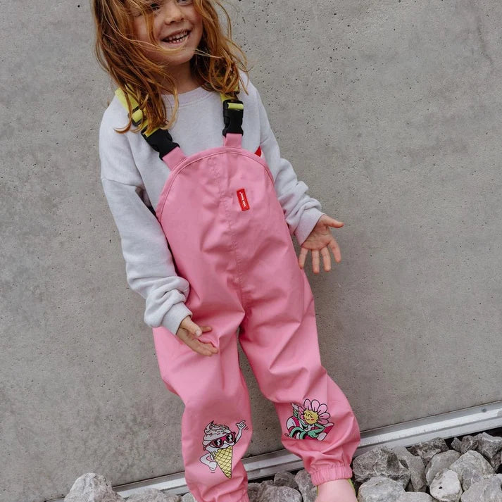 Hello Hossy – Pantaloni Antipioggia Pitaya Rosa per Bambini **IN ARRIVO**