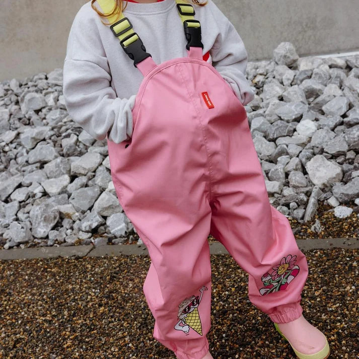 Hello Hossy – Pantaloni Antipioggia Pitaya Rosa per Bambini **IN ARRIVO**