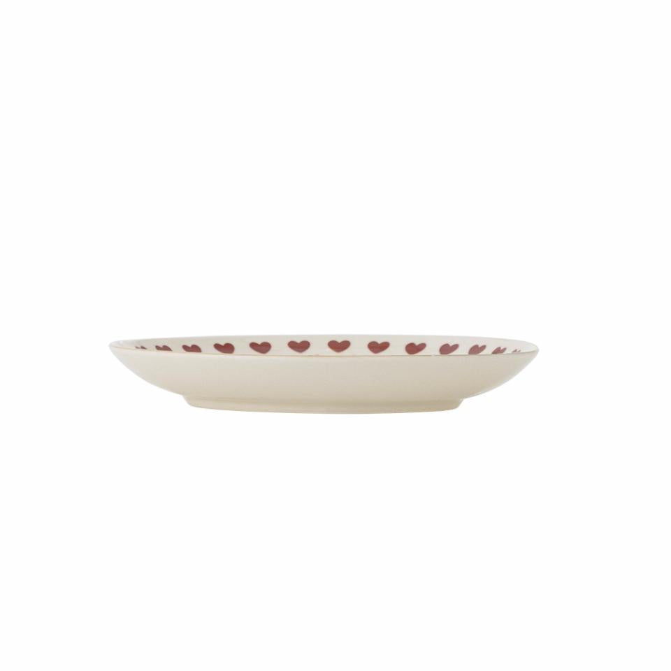 Piatto natalizio in stoneware Bloomingville Ø16 cm
