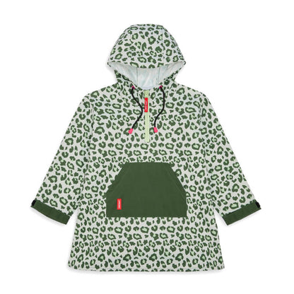 Hello Hossy – Poncho Antipioggia Green Leopard Mamna