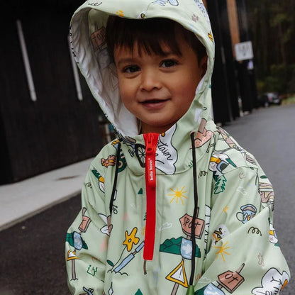 Hello Hossy – Poncho Antipioggia Mountain Ride per Bambini