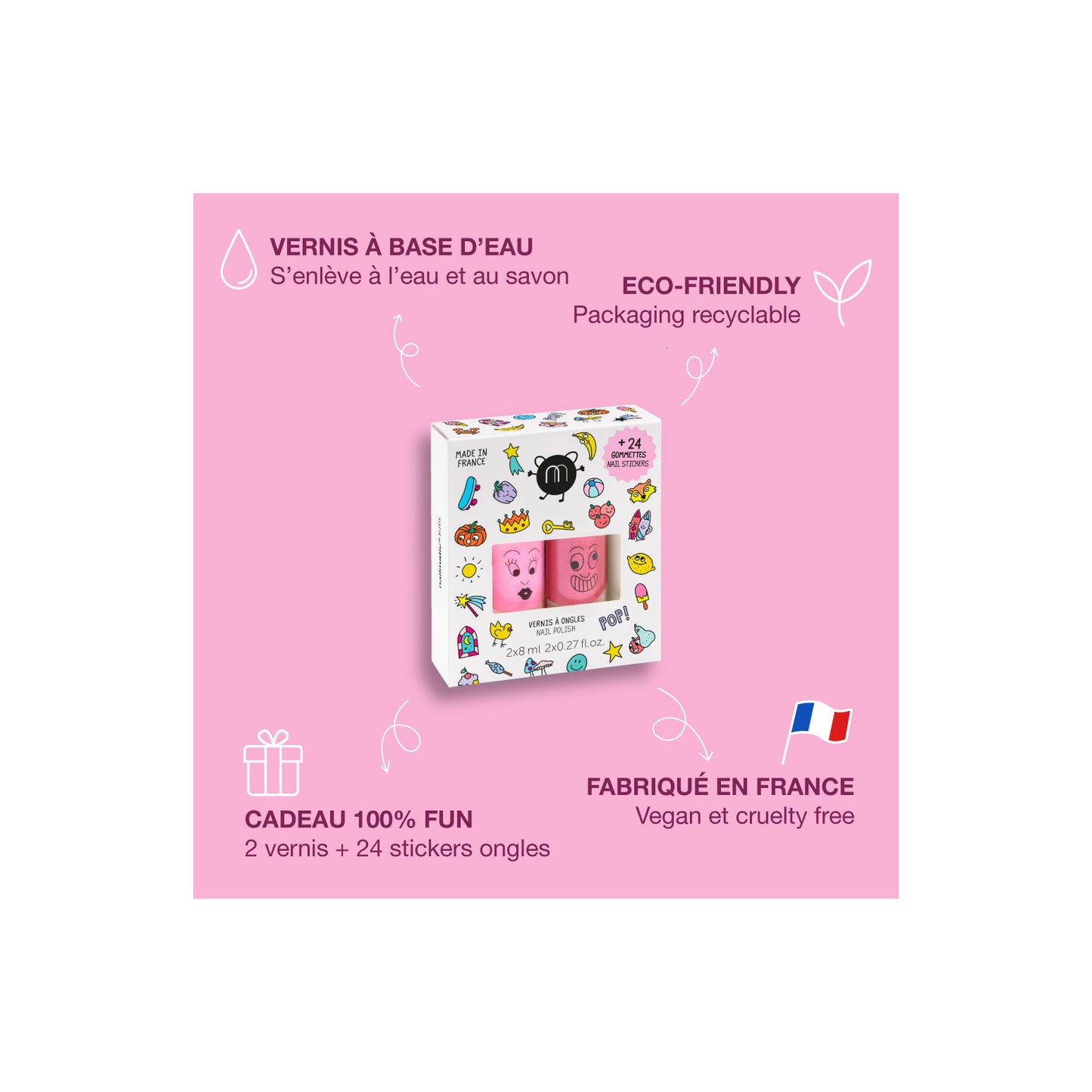 Nailmatic POP Set – Smalti e Adesivi per Bambini IN ARRIVO