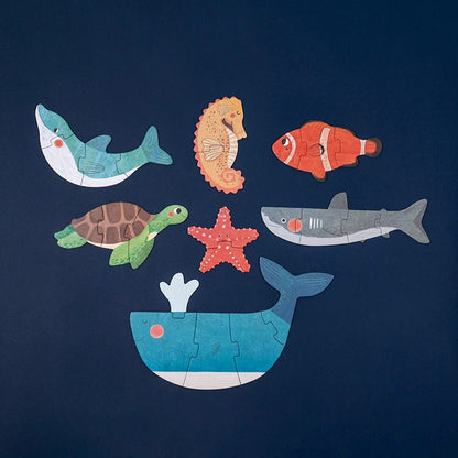 Puzzle educativi progressivi per bambini 2 anni Londji Blue