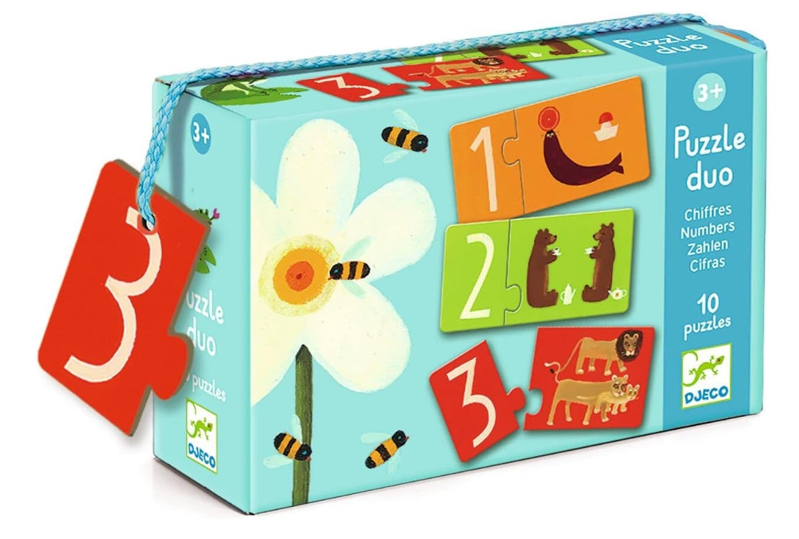 Puzzle Duo - Numeri - I primi numeri - Apple Pie