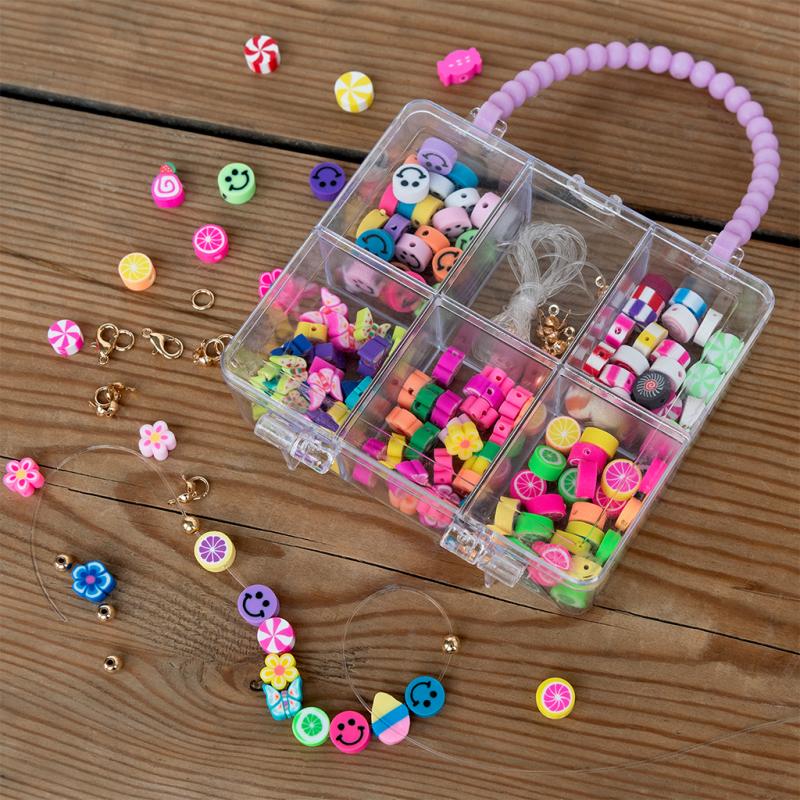 Kit creativo Rex London per braccialetti e collane fai-da-te per bambini
