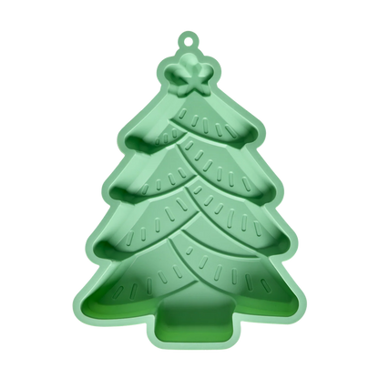 Stampo Rice in silicone verde a forma di albero di Natale