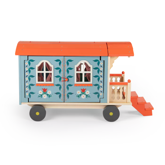 Roulotte in legno Moulin Roty Les Minouchkas