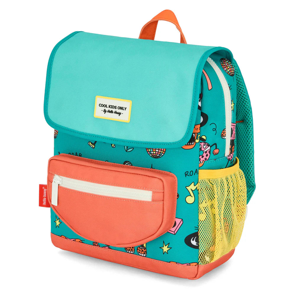 Zaino Hello Hossy Disco Roar – 2 Misure (2-5 Anni e 6+ Anni) IN ARRIVO