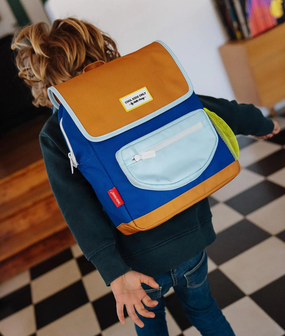 Zaino Hello Hossy Blue Canyon – 2 Misure (2–5 anni e 6+ anni) IN ARRIVO