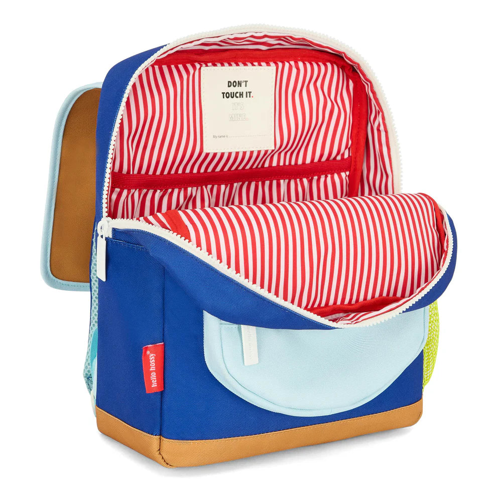 Zaino Hello Hossy Blue Canyon – 2 Misure (2–5 anni e 6+ anni) IN ARRIVO