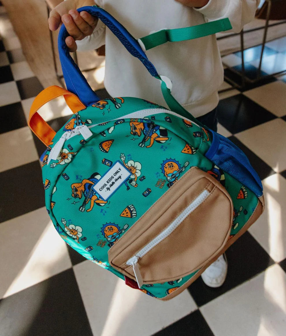 Zaino Hello Hossy Chill Vibes – 2 Misure (2–5 anni e 6+ anni)