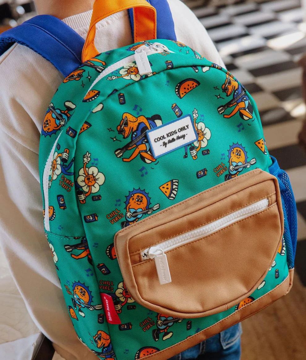 Zaino Hello Hossy Chill Vibes – 2 Misure (2–5 anni e 6+ anni)